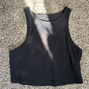 black tank top